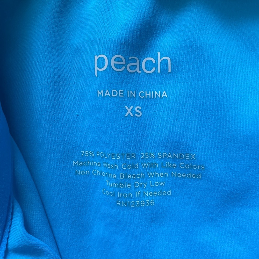 Blue "Iris" Athletic Jacket, Size XS - Picture 4 of 6